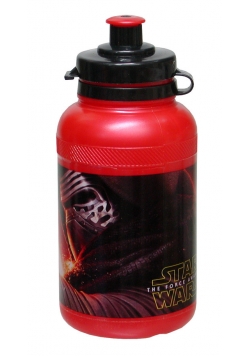 Bidon plastikowy czerwony mały Star Wars EP7