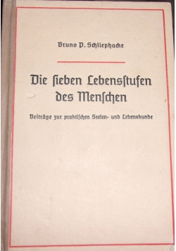 Die Lieben Lebensstufen des Menschen 1941 r