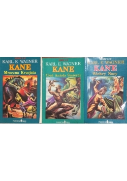 Kane, 3 książki