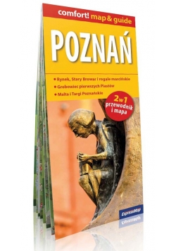 Poznań 2w1 Przewodnik i mapa 1:20 000