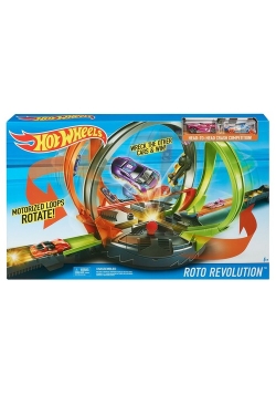 Hot Wheels tor Roto Rewolucja zestaw + 2 autka