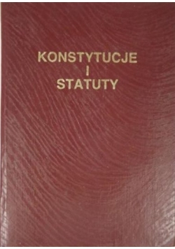 Konstytucje i statuty Zgromadzenia Najświętszego Odkupiciela