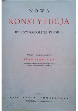 Nowa Konstytucja Rzeczypospolitej Polskiej, 1935 r.