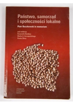 Państwo, samorząd i społeczeństwo lokalne