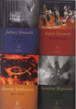 Zestaw 4 książek - Biblioteka Polska