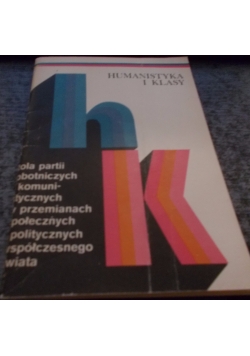 Humanistyka 1 klasy