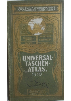 Uniwersal Taschen Atlas, 1910 r.
