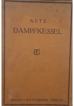 Netz dampfkessel, 1934 r.