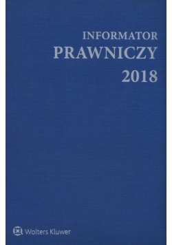 Informator Prawniczy 2018 A5 niebieski