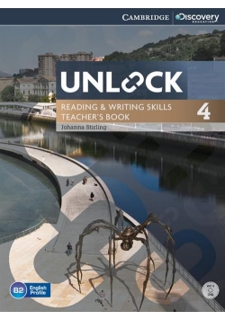 Unlock 4 Reading and Writing Skills Teacher's book + DVD