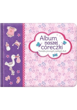 Album naszej córeczki Pamiątka pierwszych wspólnych chwil