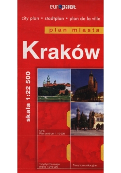 Kraków plan miasta 1:22 500