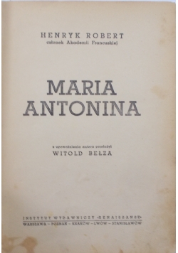 Maria Antonina