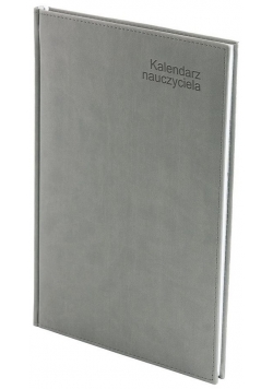 Kalendarz nauczyciela 2017/2018 B5 Vivella szary