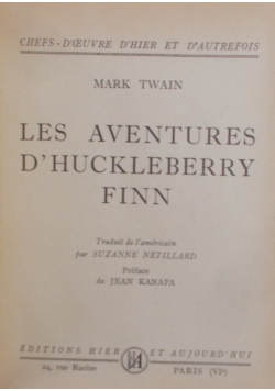 Les Aventures D' Huckleberry Finn, 1948 r.