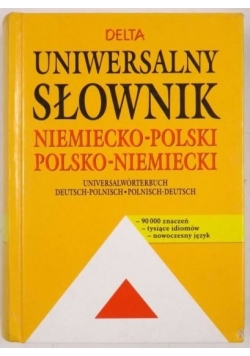 Uniwersalny słownik polsko-niemiecki niemiecko-polski