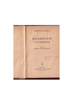 Artamonow i synowie . 1949 r.