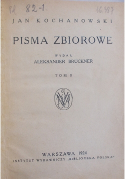 Pisma zbiorowe,1924r