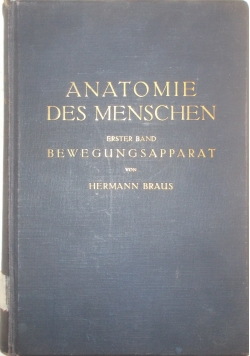 Anatomie Des Menschen, 1921r.
