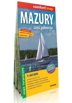 Mazury część północna mapa turystyczna 1:60 000