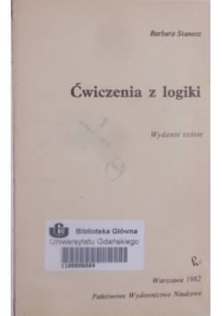Ćwiczenia z logiki