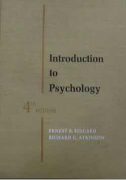 Introduction to Psychology 4 th edition