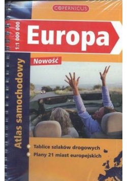Europa, Atlas samochodowy
