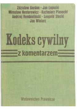 Kodeks cywilny z komentarzem
