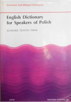 English Dictionary for Speakers of Polish