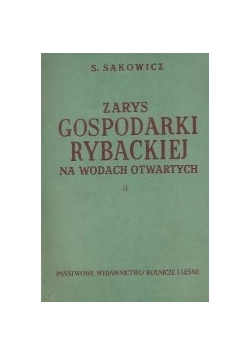 Zarys gospodarki rybackiej na wodach otwartych
