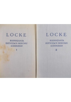 Rozważania dotyczące rozumu ludzkiego, Tom I-II, BKF