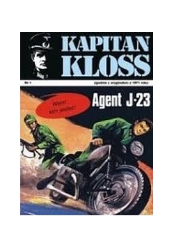 Kapitan Kloss Agent J- 23