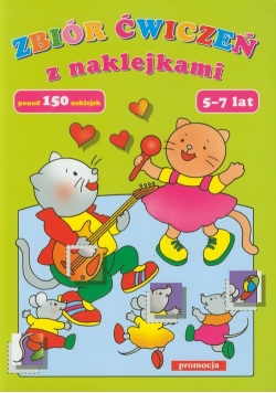 Zbiór ćwiczeń z naklejkami 5-7 lat