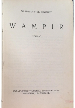 Wampir, 1950 r