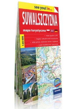 Suwalszczyzna mapa turystyczna