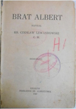 Brat Albert, 1927 r.