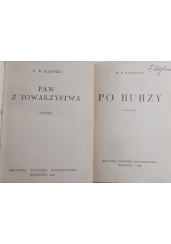 Pan z towarzystwa / Po burzy 1937 r.