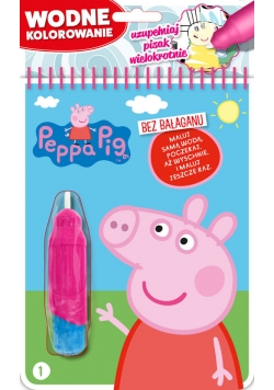 Peppa Pig Wodne kolorowanie Tom 1