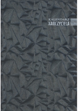 Kalendarz Nauczyciela 2017-2018 21L A5 Silver
