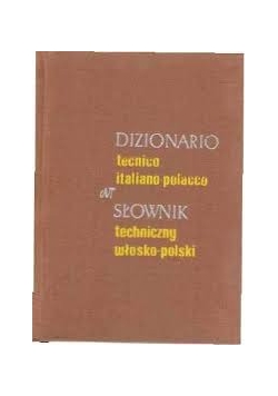 Słownik techniczny włosko polski