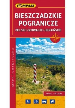 Bieszczadzkie pogranicze polsko-słowacko-ukraińskie 1:50 000