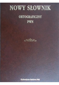 Nowy słownik ortograficzny PWN