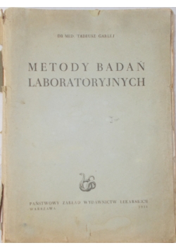 Metody badań laboratoryjnych