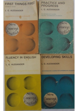 Fluency in Englisch - cztery części