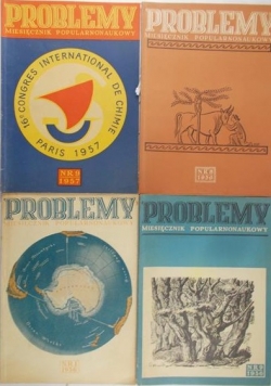 Problemy, miesięcznik popularnonaukowy - Nr 1, 8, 9, 9.