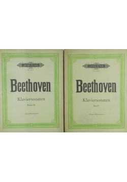 Beethoven, Klaviersonaten, Band I, III