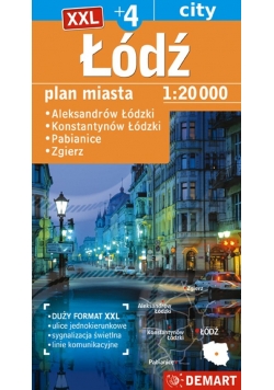 Łódź +4 mapa samochodowa XXL