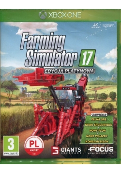 Farming Simulator 17 Edycja Platynowa X-box One