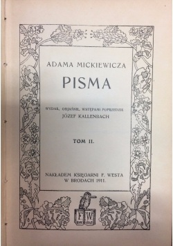 Pisma Tom II, 1911r.