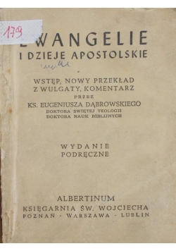 Ewangelie i dzieje apostolskie, 1946 r.